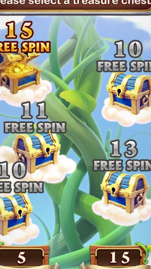 MAGIC BEANS · Tampilan Aplikasi BOSJACKPOT